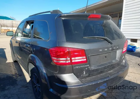 2018 Dodge Journey Se из США, поврежденный, VIN 3C4PDCAB6JT535519